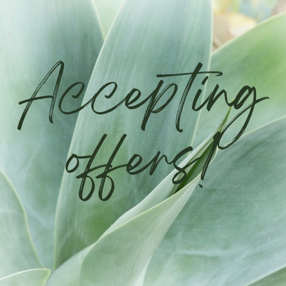 Now accepting offers!✨